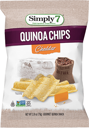 Cheddar Quinoa Chips