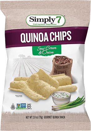 Sour Cream & Onion Quinoa Chips